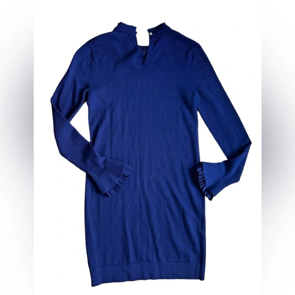 CLUB MONACO Fidelma Sweater Dress XS Purple​ - Picture 3 of 12